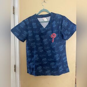 Phillies scrubs, men’s small